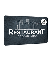 Restaurant Cadeau Card